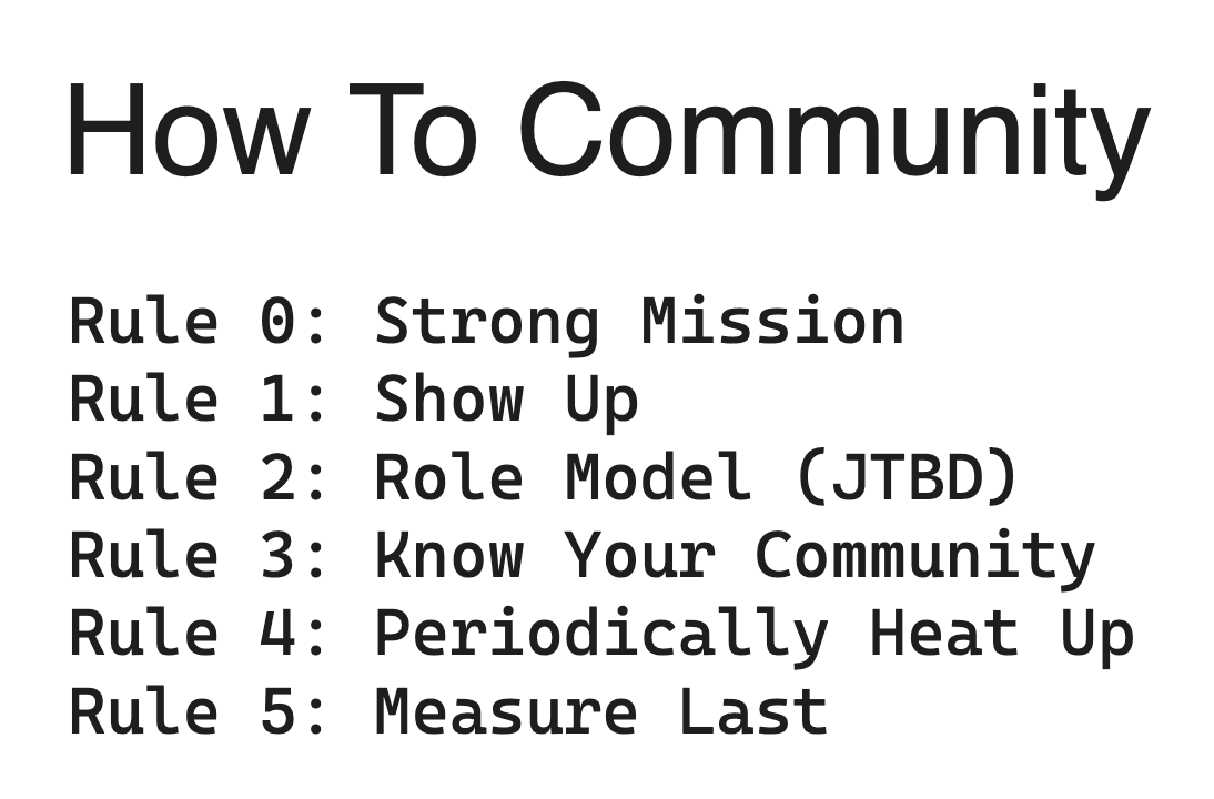 How To Community